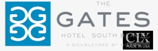The Gates South Beach Logo - Sign