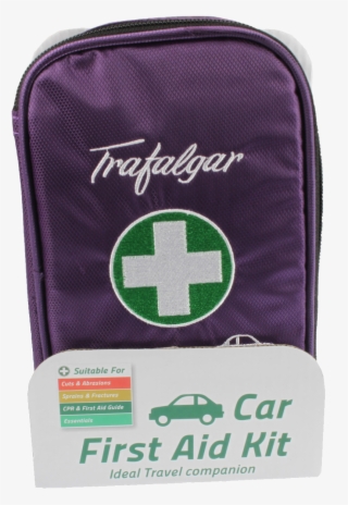 Trafalgar Car First Aid Kit Purple - Medical Bag