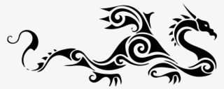 Tribal Dragon - Tattoo