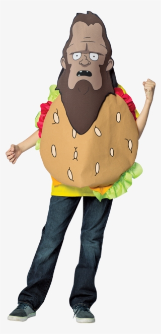 Official Licensed Bob's Burgers Teen Beefsquatch Costume - Bob's Burgers Beefsquatch Costume
