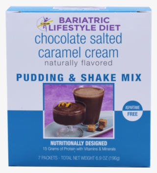 Chocolate Salted Caramel Cream Pudding & Shake Mix - Weight Loss Systems Pudding & Shake