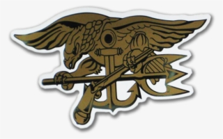 Trident Magnet Hand Guns, Navy Seal Trident, Magnets, - Emblem