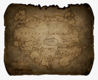 Go To Image - Tattered Old World Map