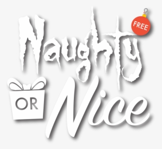 Naughty Or Nice Main Page Logo - Illustration