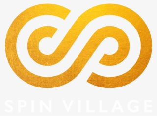 Spinvillage Master White Logo - Orange