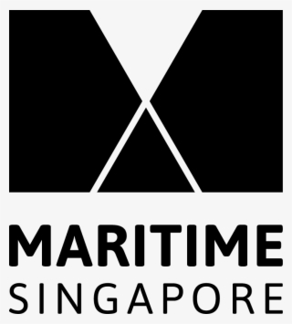 Maritime Singapore Logo Mono - Poster