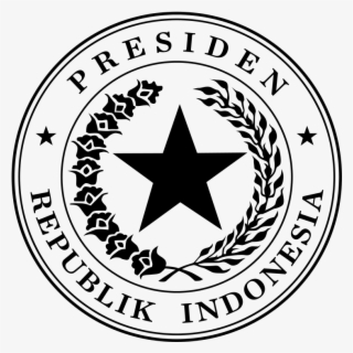 Indonesian Presidential Seal Black - Indonesia Presidential Seal