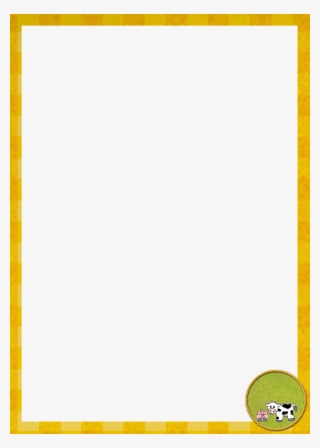 Pin Molduras Para Foto Infantil Gr 225 Tis On - Page Border Design Yellow