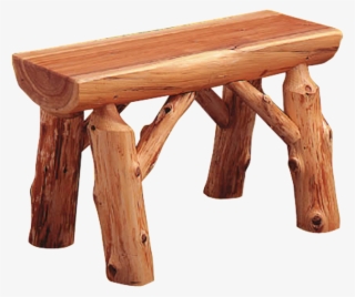 Log Bench Png - End Table
