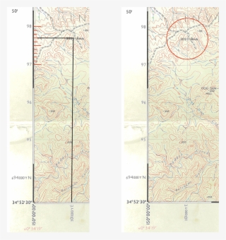 Caoura Map Circle And Lines - Document