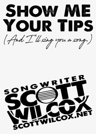 Songwriter Scott Wilcox - Poster