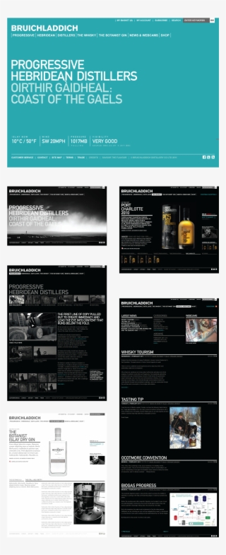Bringing Single Malt Whisky To Life Online - Website