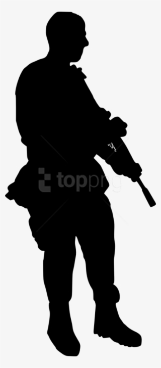 Free Png Soldier Silhouette Png - Graduate Silhouette Clipart Transparent