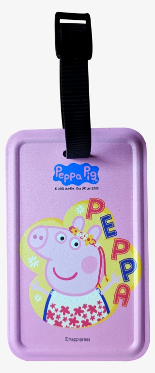 Pink Peppa Luggage Tag - Cartoon