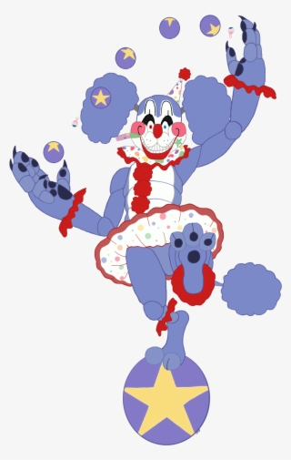 Jubilee The Animatronic Party Poodle Clown - Cartoon