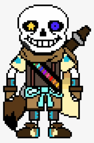 Pixilart - Sans battle sprite by MrLFG