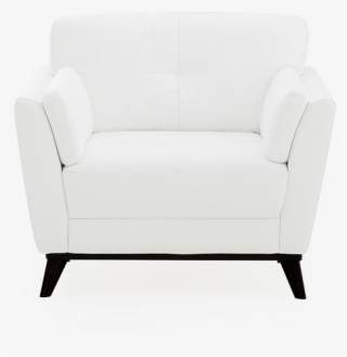 Image For White Leather Armchair From Brault & Martineau - Studio Couch