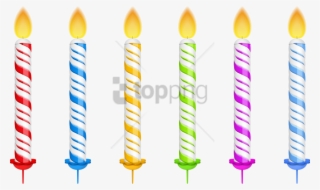 Free Png Transparent Birthday Candles Png Image With - Png Vector Candle For Birthday