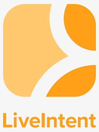 Liveintent Logo Vertical Orange Png - Graphic Design