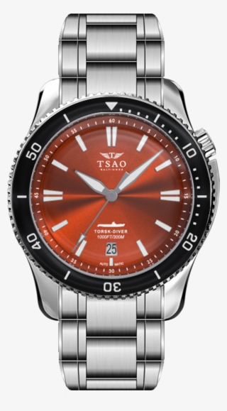 Steel Torsk-diver - Camden Orange - Preorder - Coupole Rado