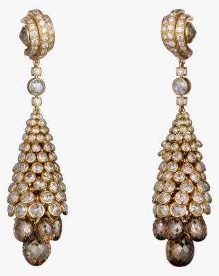 Cartier Ornaments Gold Png - Earrings