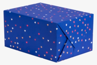 Multi Coloured Hearts Wrapping Paper Sheet - Box
