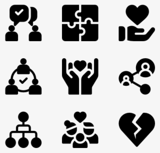 Human Relations - Discussion Symbol