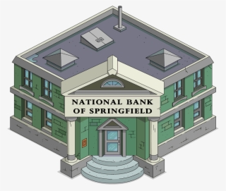 Tapped Out National Bank Of Springfield - Springfield Bank Simpsons