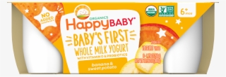 Happy Baby Organics Baby's First Banana And Sweet Potato - Paper
