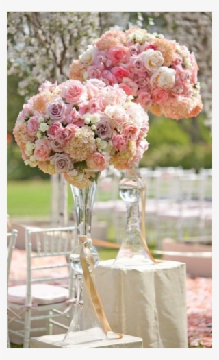 Blush Pink Wedding Centerpiece