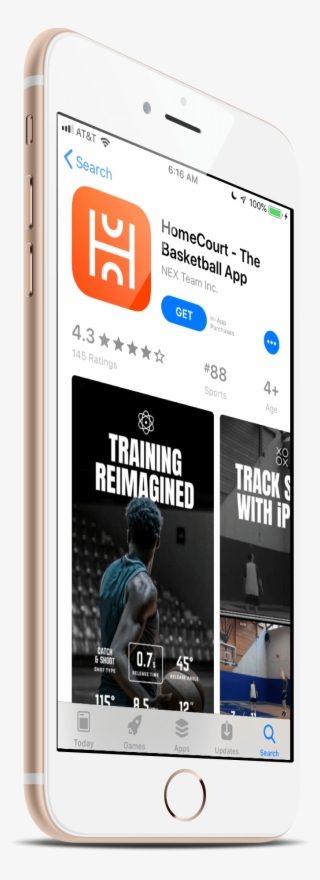 Homecourt In The App Store - Smartphone