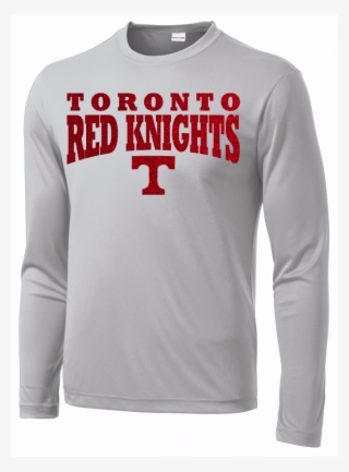 Toronto Red Knights Glitter Design 01 Long Sleeve Competitor - Long-sleeved T-shirt
