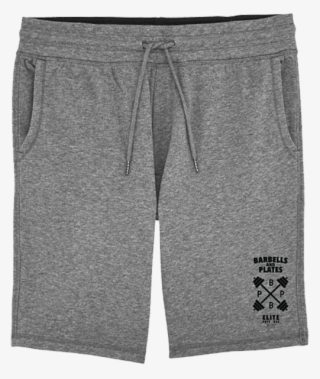 Barbels & Plates Heather Grey Short Jogging Pants - Bermuda Shorts