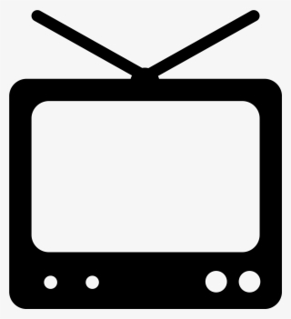 Television Flat Icon Transparent Png & Svg Vector - Icon