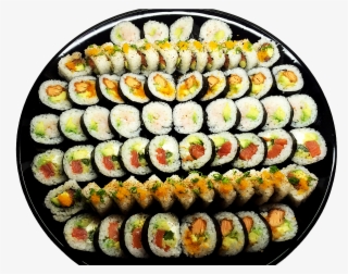 Platter Sushi Rolls On The Menu