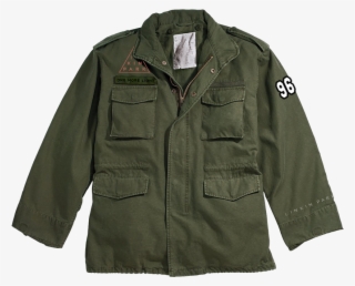 Illustrated Crest Design For Linkin Park - Vintage M65 Field Jacket