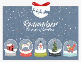 Remember The Magic Of Christmas - Christmas Ornament