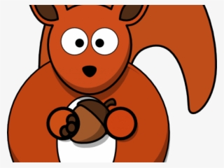 Red Squirrel Clipart Christmas - Cartoon Squirrel Clipart