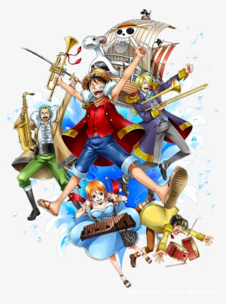 Anime, One Piece, Roronoa Zoro, Sanji, Nami - One Piece