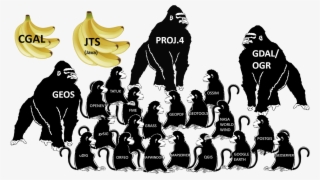 The Geospatial Software Industry Consists Of A Small - Stadium Gorilla