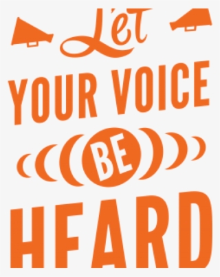 Let Your Voice Be Heard Front - Year Of Abundance