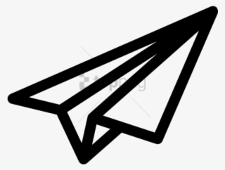 Free Png Download Paper Airplane Symbol Png Images - Paper Plane Logo Png