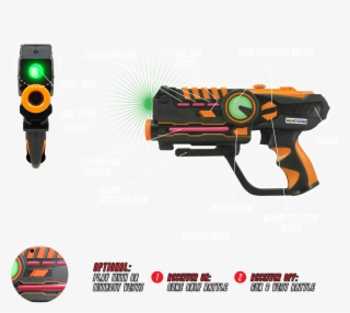 Gun Slipping From Your Fingers In Middle Of The Action - Armogear Infrared Laser Tag Guns And Vests