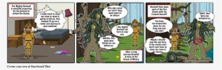 The Battle Of The Five Giants - Comics