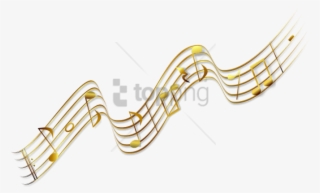 Free Png Gold Music Notes Png Png Image With Transparent - Gold Music Note Png