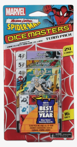 Marvel Dice Masters Spider Man Maximum Carnage Box - Carnage