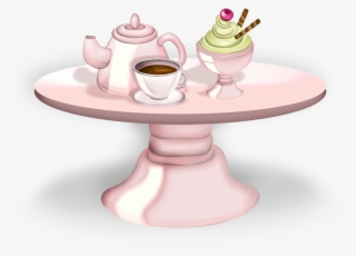 B *✿* Fashionable Food Clipart, Afternoon Tea, Mat, - Table