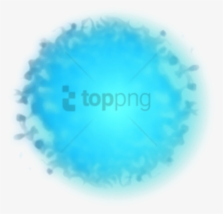 Free Png Download Blue Fire Effect Png Png Images Background - Effect Ball Png