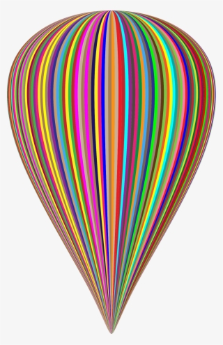 This Free Icons Png Design Of Colorful Striped Balloon