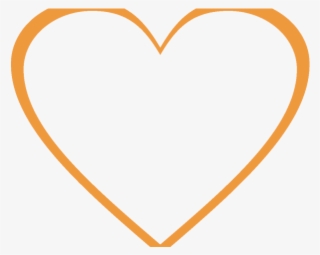 Heart Clipart Orange - Heart
